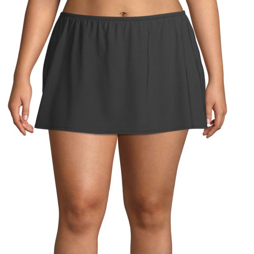 Liz Claiborne Black Swim Skirt 16W